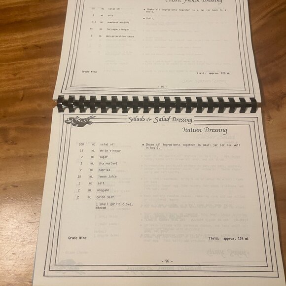 Sixty Minute Metric Chef Regional Canada Vtg Cook Book 1982 Langley - Picture 5 of 8